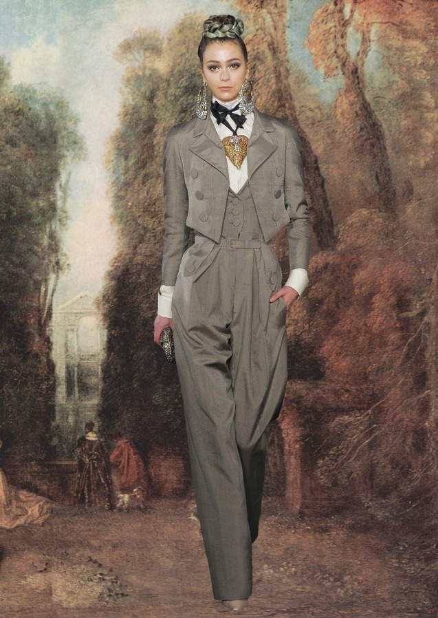 Christian Lacroix Haute Couture X Antoine Watteau